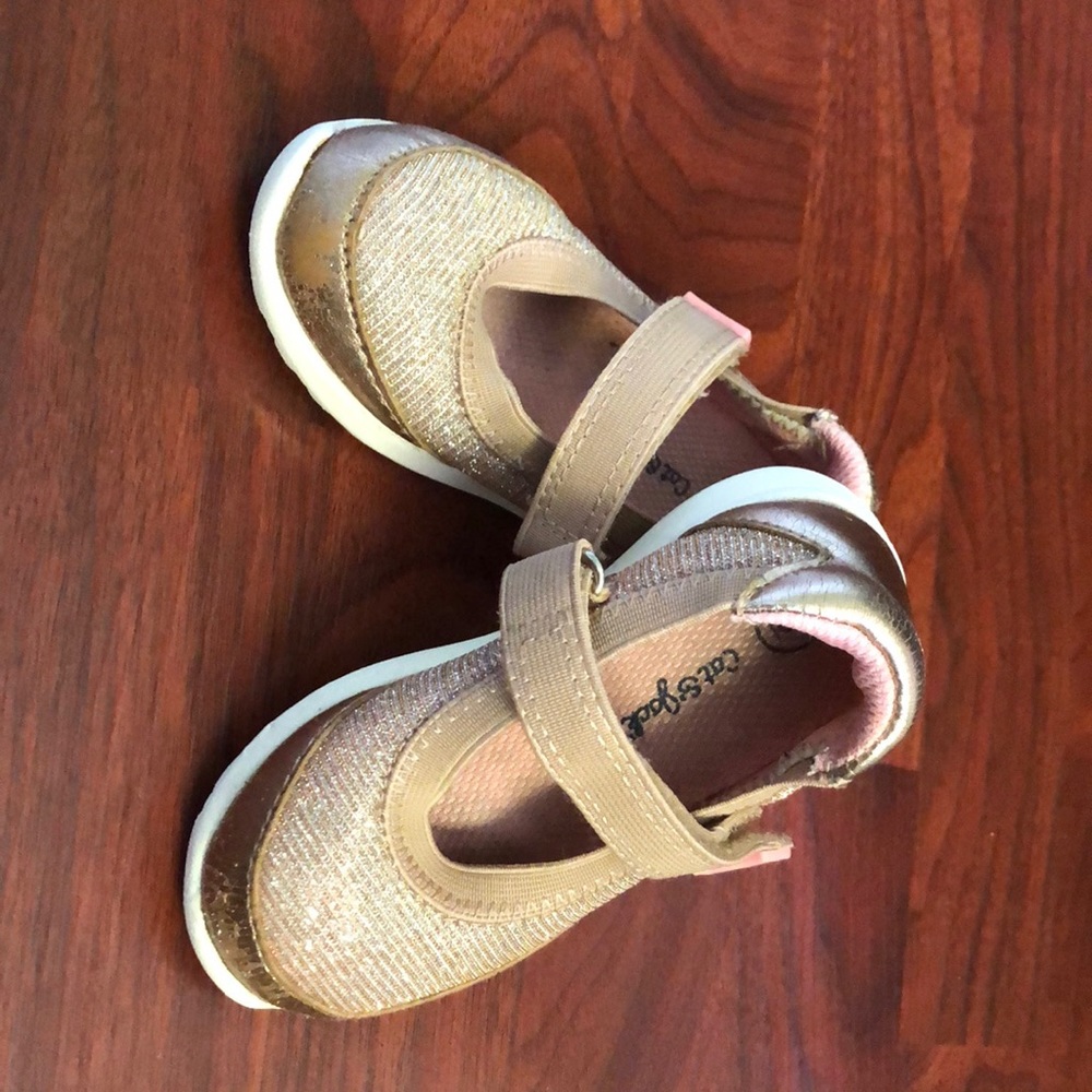 Rose Gold Cat & Jack Shoes